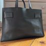 Reiss Black Leather Bag Image 3