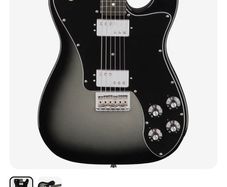 Fender Limited Edition American Professional ii Telecaster Deluxe Shawbucker - Silverburst