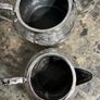 silver plated jug and bowl Image 4