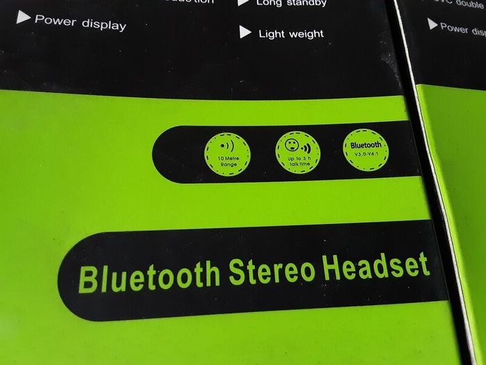 bluetooth stereo headset