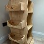 Mesasilla Solid Wood Rotating Bookshelf for Kids - 360 Degree Home Library Image 8
