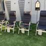 4 garden chairs Image 2