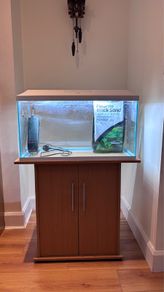 Aquael Leddy 105L Tank and unit and filter
