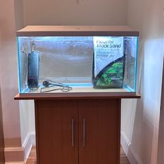 Aquael Leddy 105L Tank and unit and filter
