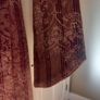 The Aine Collection Burgundy Wool Blend Brocade Coat  UK 10 Image 6