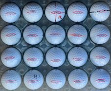 20 used Titleist Trufeel grade B golf balls