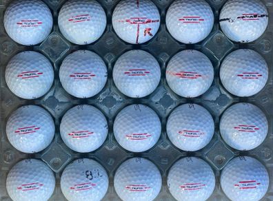 20 used Titleist Trufeel grade B golf balls