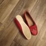 Woman's Flat Loafer Leather Shoes. Image 5