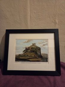 Castle of Dunamace in the Queen's County - Framed