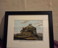 Castle of Dunamace in the Queen's County - Framed
