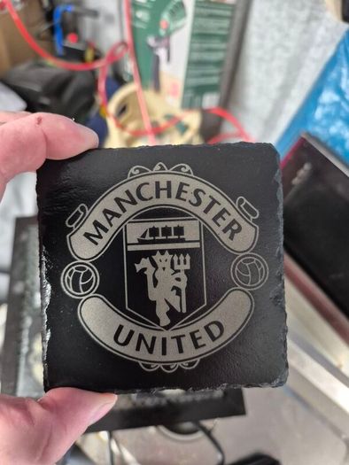 Man United Slate Coasters