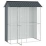 Bird Cage Anthracite 215 x 110 x 247 cm Galvanised Steel Image 2