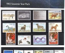 1983 Ireland Stamp Year Pack MNH. See scan for stamps included. All stamps Mint Never Hinged.