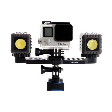 go pro Lume Cube Set for Gopro 2 Lamps + Support