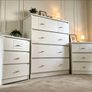 Chest of Drawers & 2 Lockers Image 4