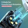 Universal Mini Mobile Phone Cooling Fan Radiator Image 2