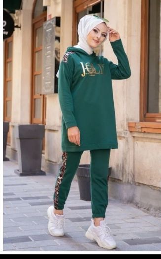 Hooded Tunic & Trouser Set Brand New