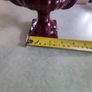 Rare find Vintage Red Wing Pottery urn vase Handcrafted in portugal. Image 5