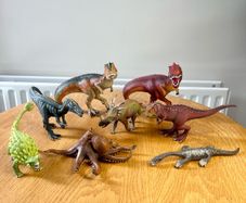 Bundle 8 dinosaurs Schleich Papo