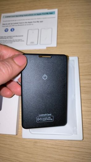 Loshall Card Smart Tag Tracker for Wallet Apple