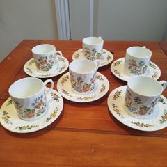 Aynsley Bone China  set of 6