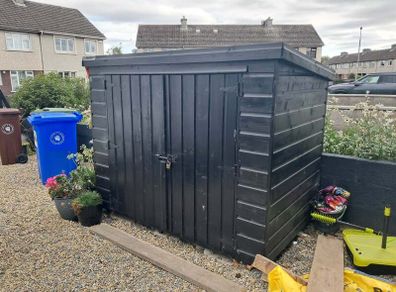 Bicycle shed