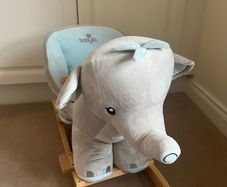 Rocker elephant with sound Babylo