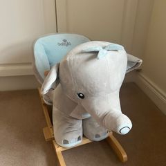 Rocker elephant with sound Babylo