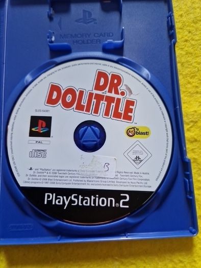 Dr Dolittle  PlayStation2 ps2 games Original
