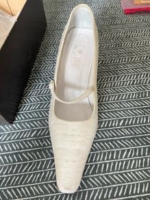 Wedding shoes in ivory size 40.5/41