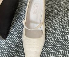 Wedding shoes in ivory size 40.5/41