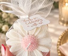Daisy Candle Favors