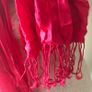 Coral Fringe Wrap scarf new with tags Image 4