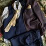boy communion suit age 9 chest 29 134-140cm with shirt and tie. Image 7