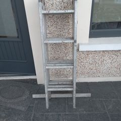Four piece folding ladder
