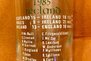 Four Rare Rugby Triple Crown Glasses