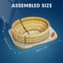 3D Jigsaw Puzzles for Kids Adults Rome The Colosseum National Geographic Italy Jigsaw Puzzle DIY Building Model Kit 131 Pieces Image 3
