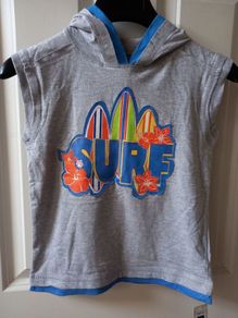 SALE!  Boys' Sleeveless Hooded Top - 5 years, new