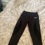 Gymshark black mesh leggings Image 2