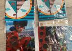 5 Birthday tablecloths (unpacked)