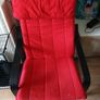 Beautiful Red Ikea - Rocking Arm Chair Image 3
