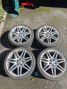 19" Mercedes AMG staggered wheelset