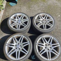 19" Mercedes AMG staggered wheelsrt