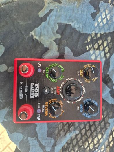 Guitar pedals