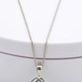 Vintage Sterling Silver Modernist Necklace Image 6