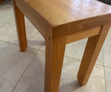 solid oak table