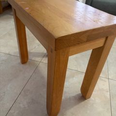 solid oak table