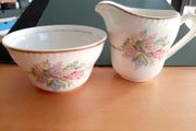 Vintage milk &amp; sugar bowl