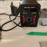 Soldering station Heat gun, Soldering iron Silverflow 8586D Image 2