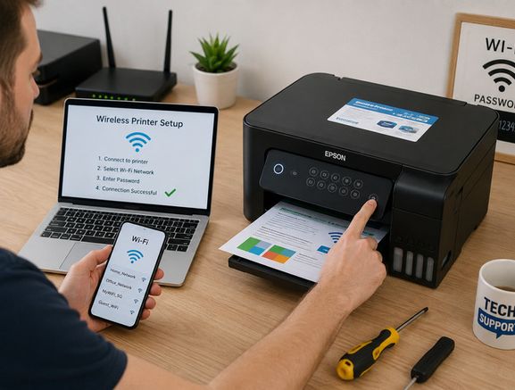 WiFi, Printer & Computer Setup Help Dublin (Home Visits)